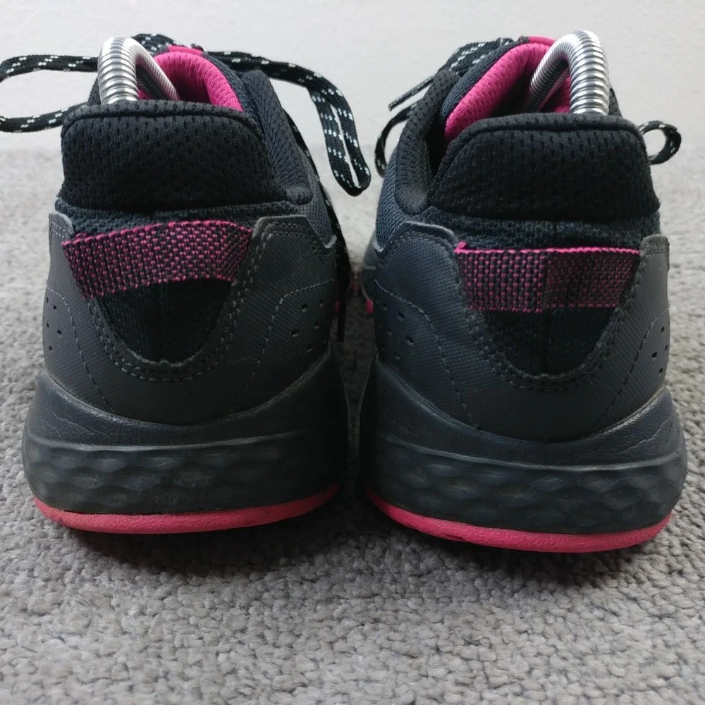 New Balance 410 V7 Womens 10 D Trail Running Hiking Shoes Black Pink WT410BP7
